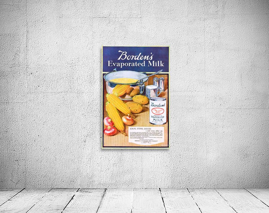 kitchen decor ideas bordens evaporated milk ad.jp Wall Preview