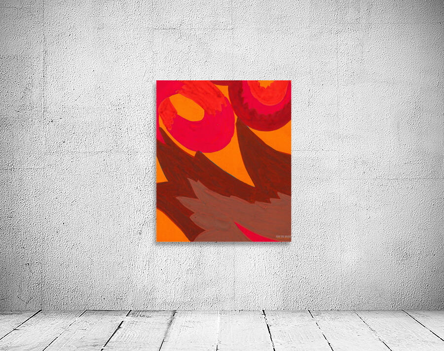 1911 flora abstract art anonymous Wall Preview