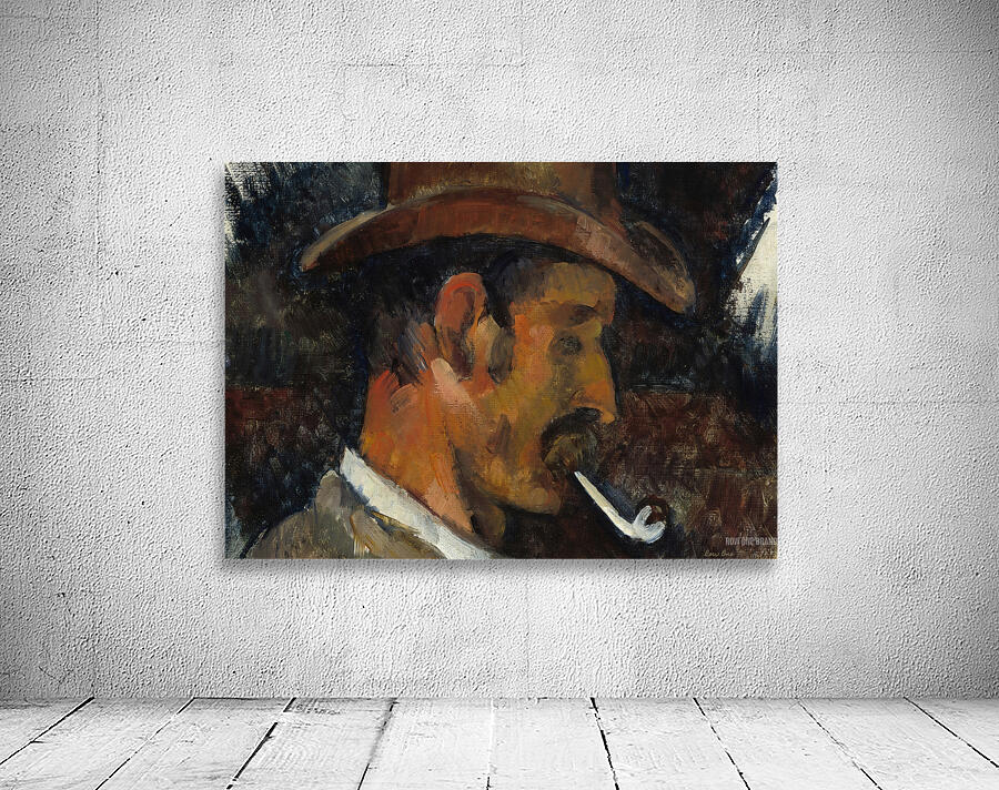  man with pipe remix Wall Preview