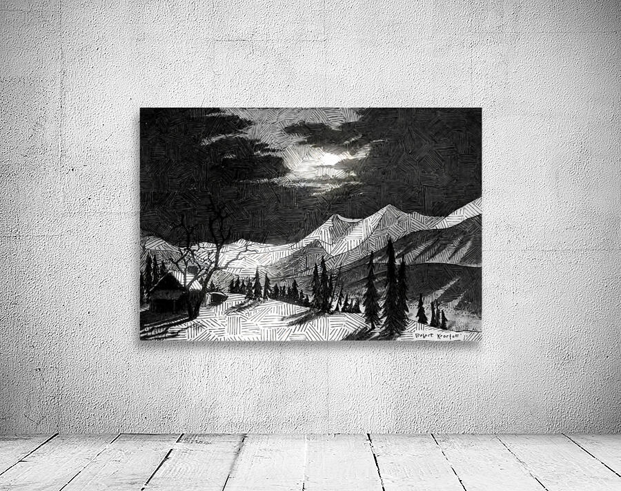 Robert Kearfott Moon Art Wall Preview