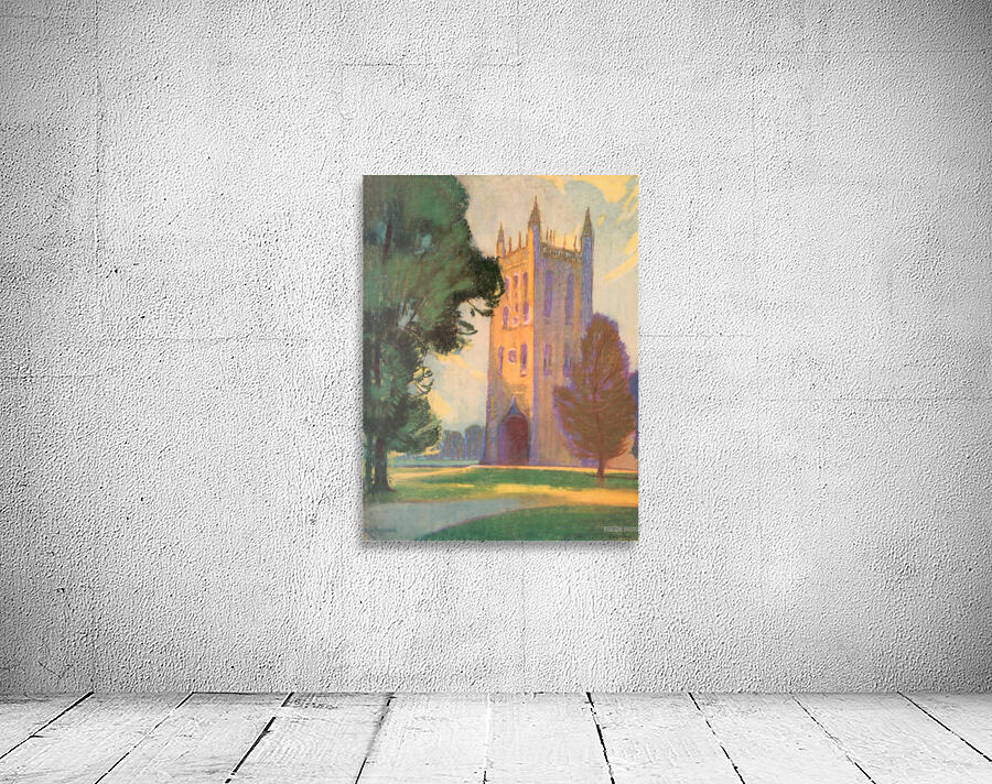 early 1900s university of missouri campus art Wall Preview