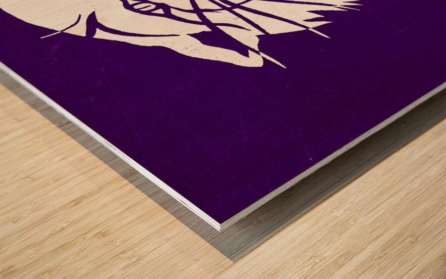 Classic Wildcat Art Wood print