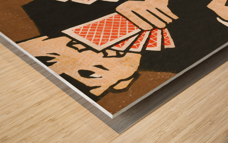 Sure Thing Joey In Wood print