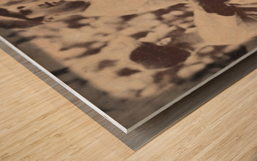 dodger celebration 1965 Wood print