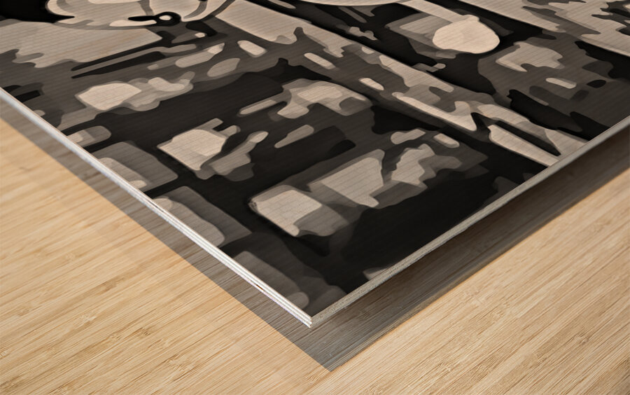 1942 Mighty Mouse Cartoon Art II Wood print