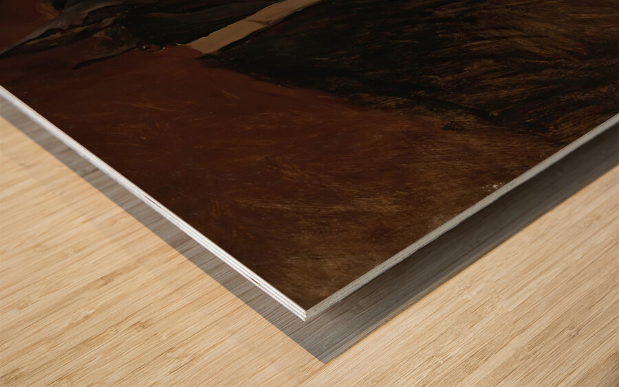 Profile Of A Horse by Jean Leon Gerome  Wood print