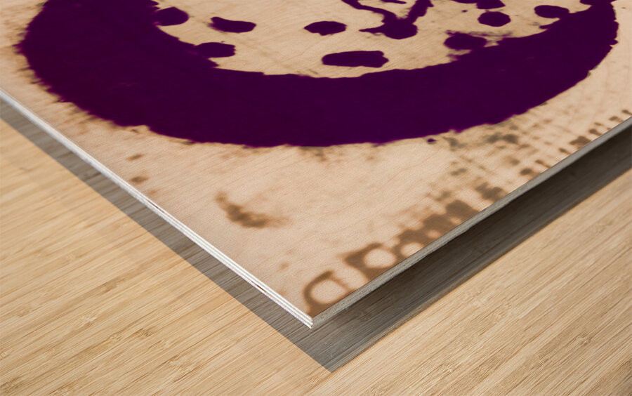 1930s kansas state wildcat art Wood print