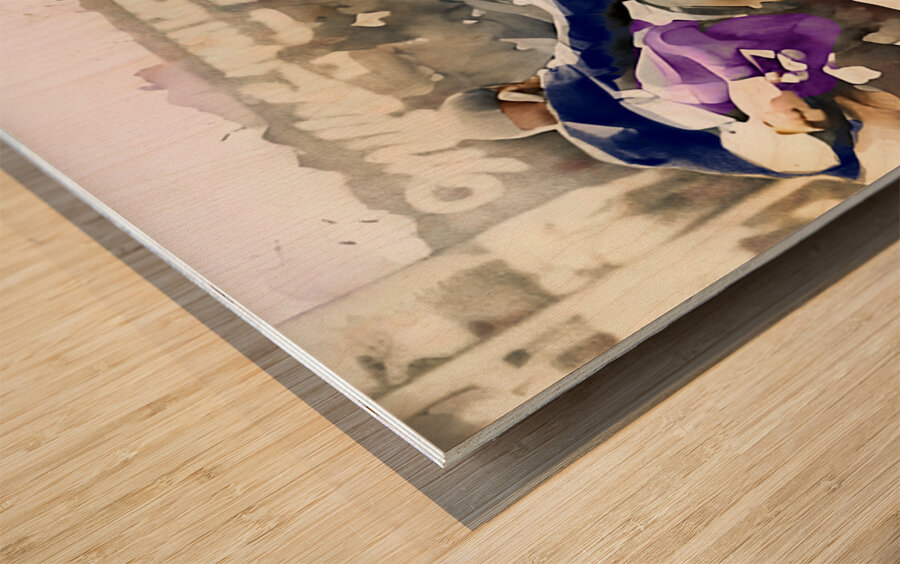 1937 Marquette at Kansas State Wood print