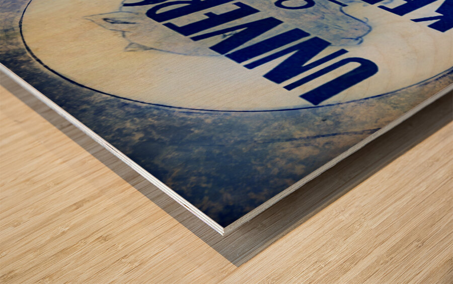 Vintage Kentucky Wildcats Art Remix Wood print