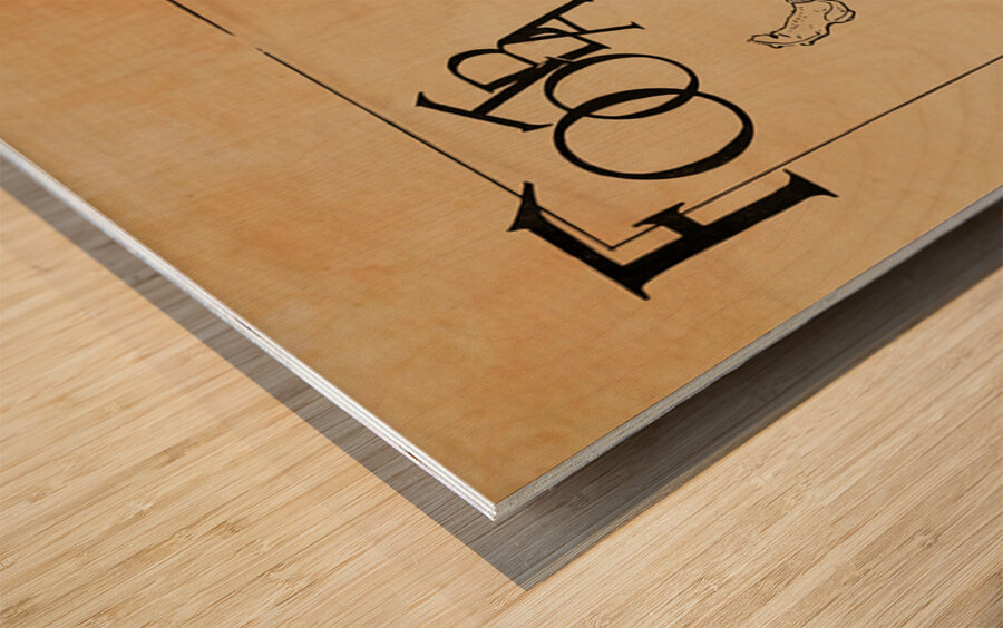 Early 1900s Football Kicker Art Wood print