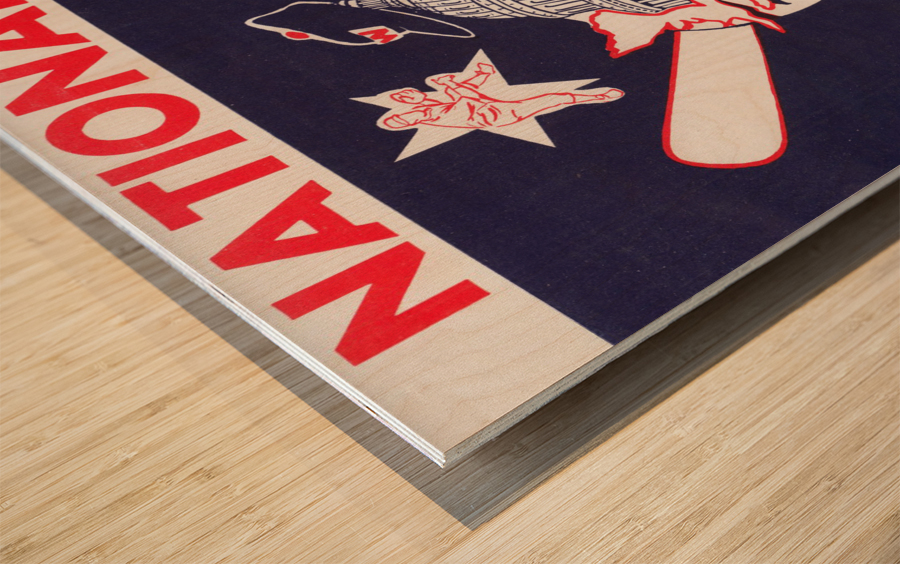 1953 Washington Nationals Art Wood print