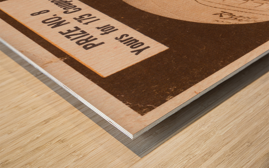 Prize Number Eight Varsity Basketball Wood print