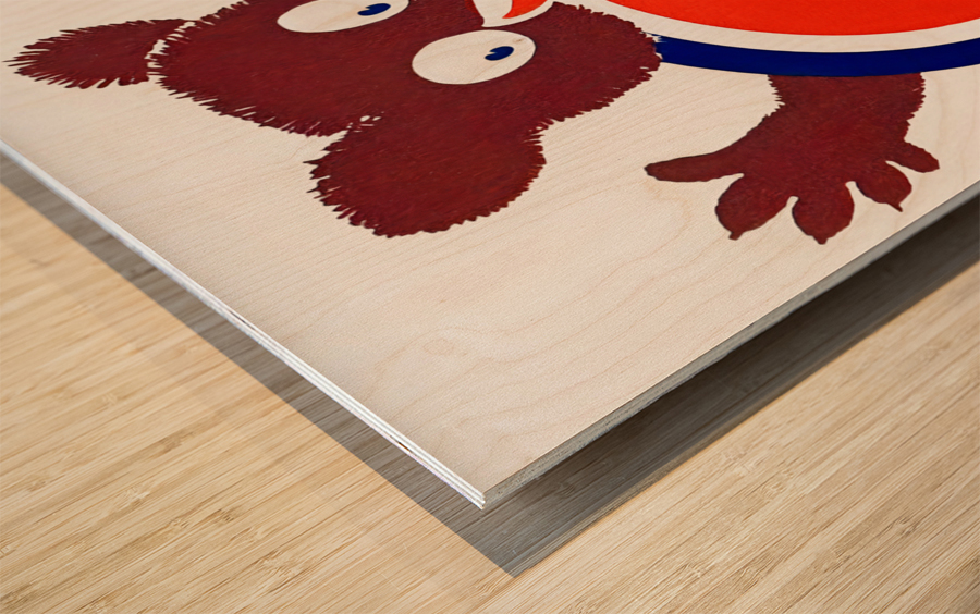 1960 Chicago Cubs Art Wood print