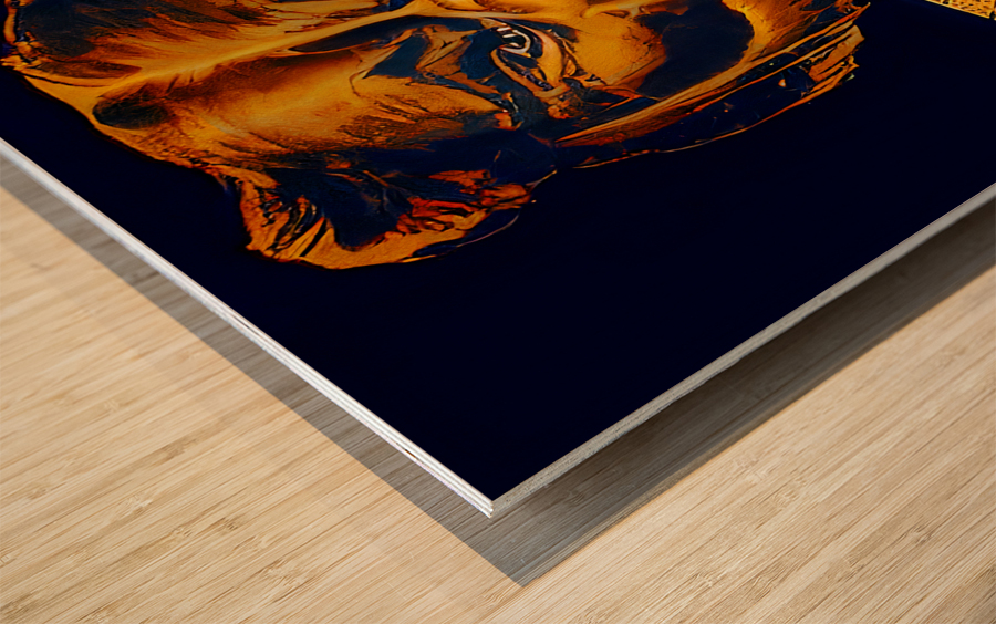 Vintage Cal Bears Football Art Wood print