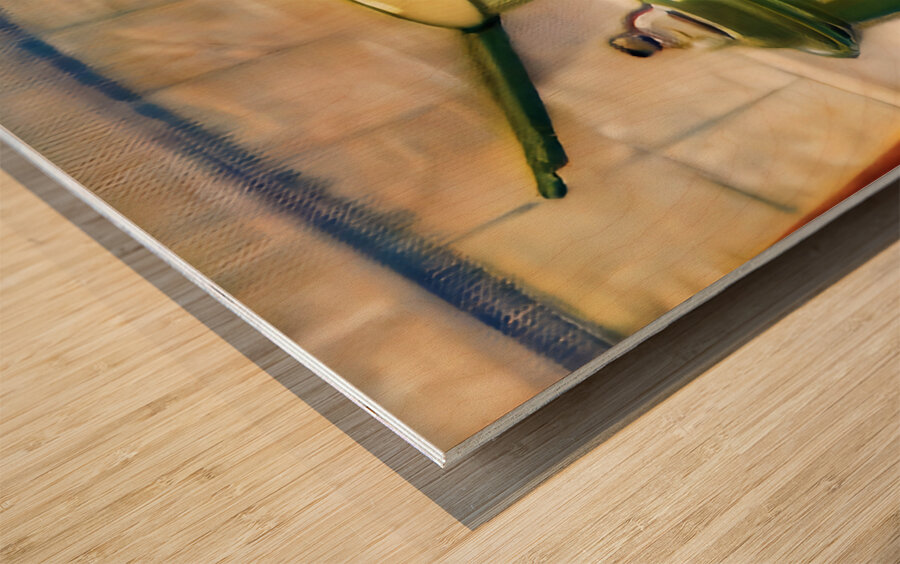 1920s kitchen art Wood print