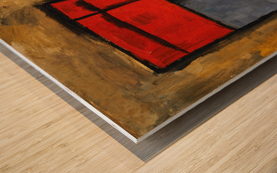 formas abstractas by joaquin torres garcia Wood print