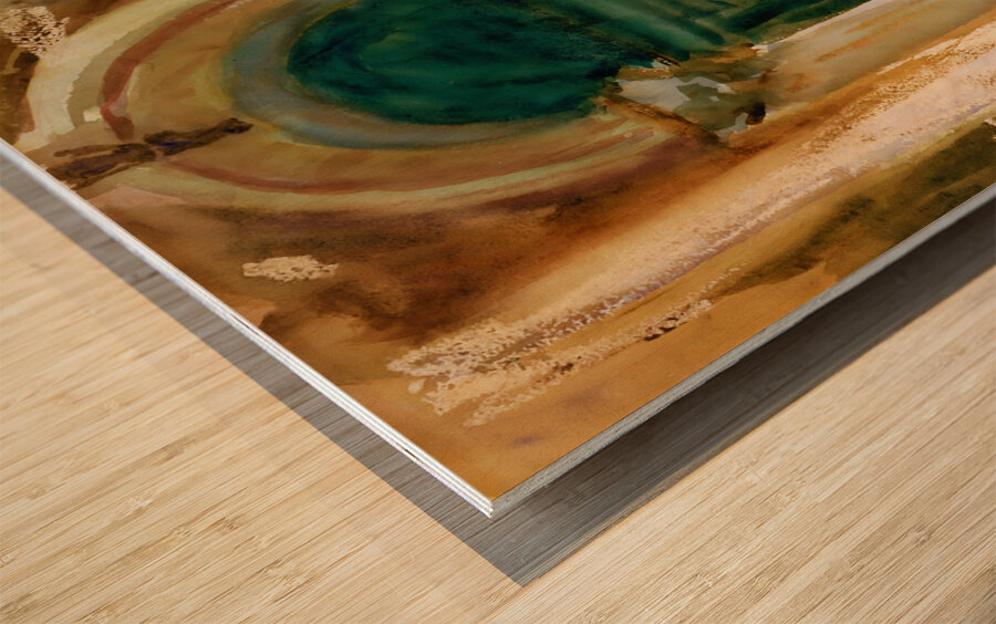 green door john singer sargent Wood print