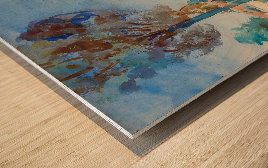 jerusalem by john singer sargent Wood print