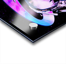 Melted Skeleton Skulls In Space Acrylic print