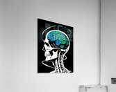 Zombie Skull Acrylic Print