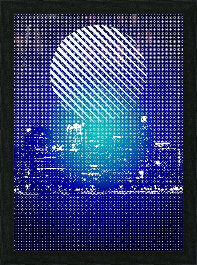 Chicago Picture Frame print