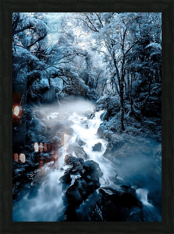 Frozen Forest Picture Frame print