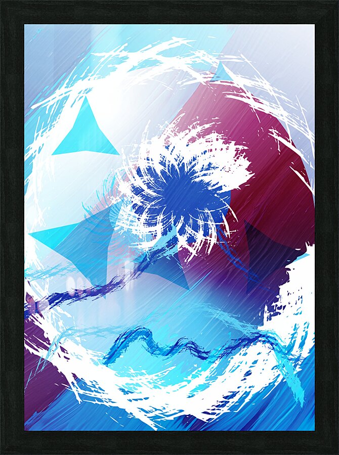 Geometry Portal Picture Frame print
