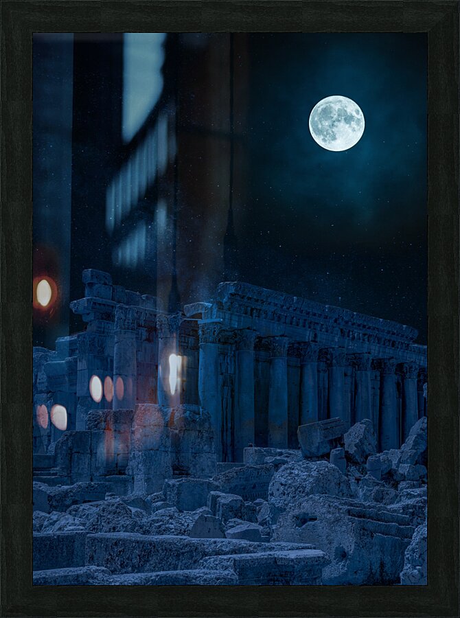 Roman Night Impression et Cadre photo