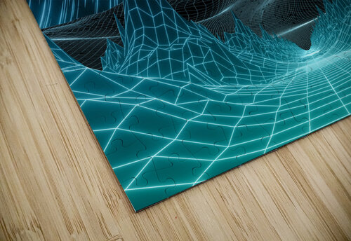 Cyber Wave Escape Kiyo Arts puzzle