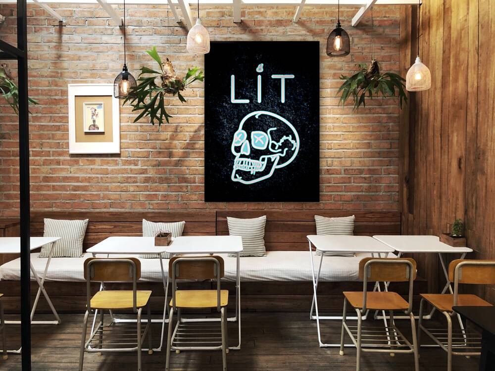 Lit Skull Reproduction