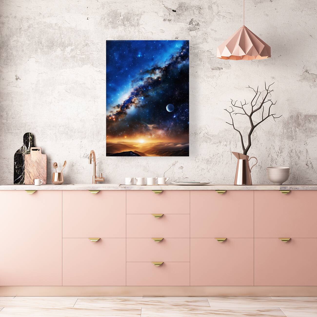 Space Sunrise Reproduction
