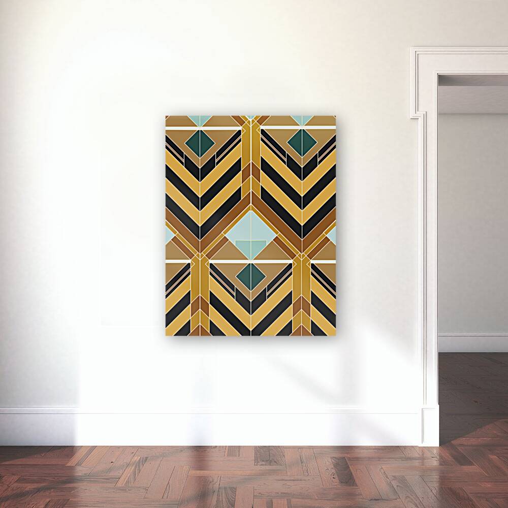Geometric Art Deco Reproduction