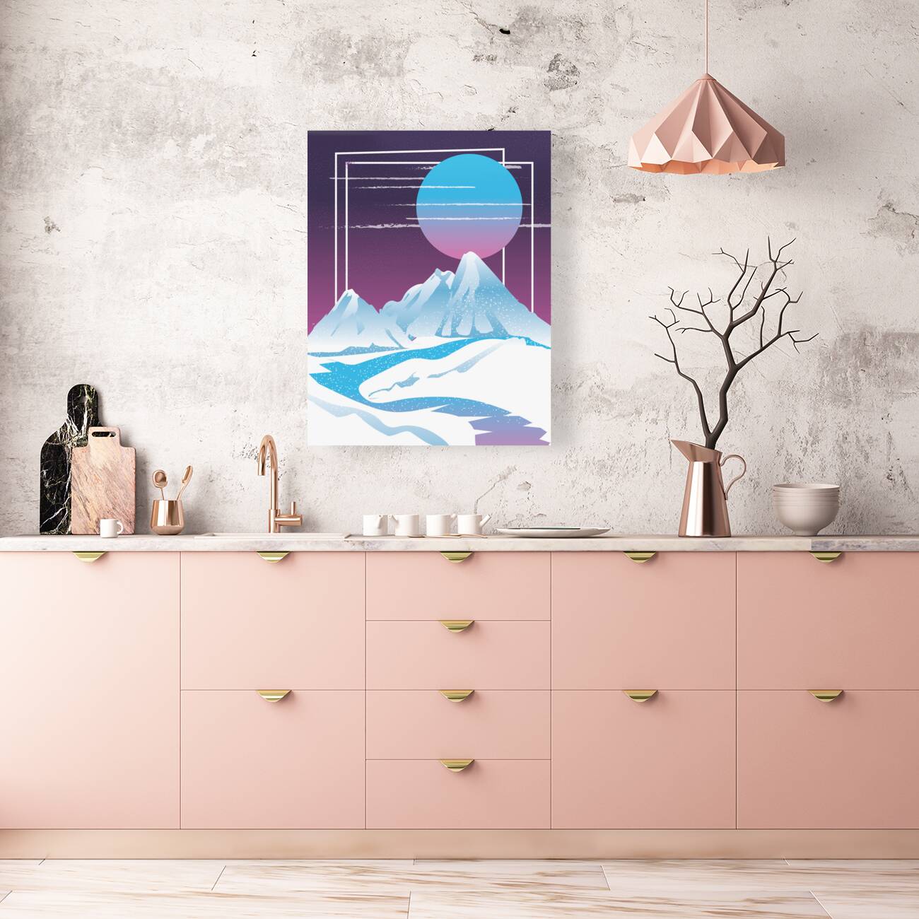 Ice Mountain Frost Reproduction