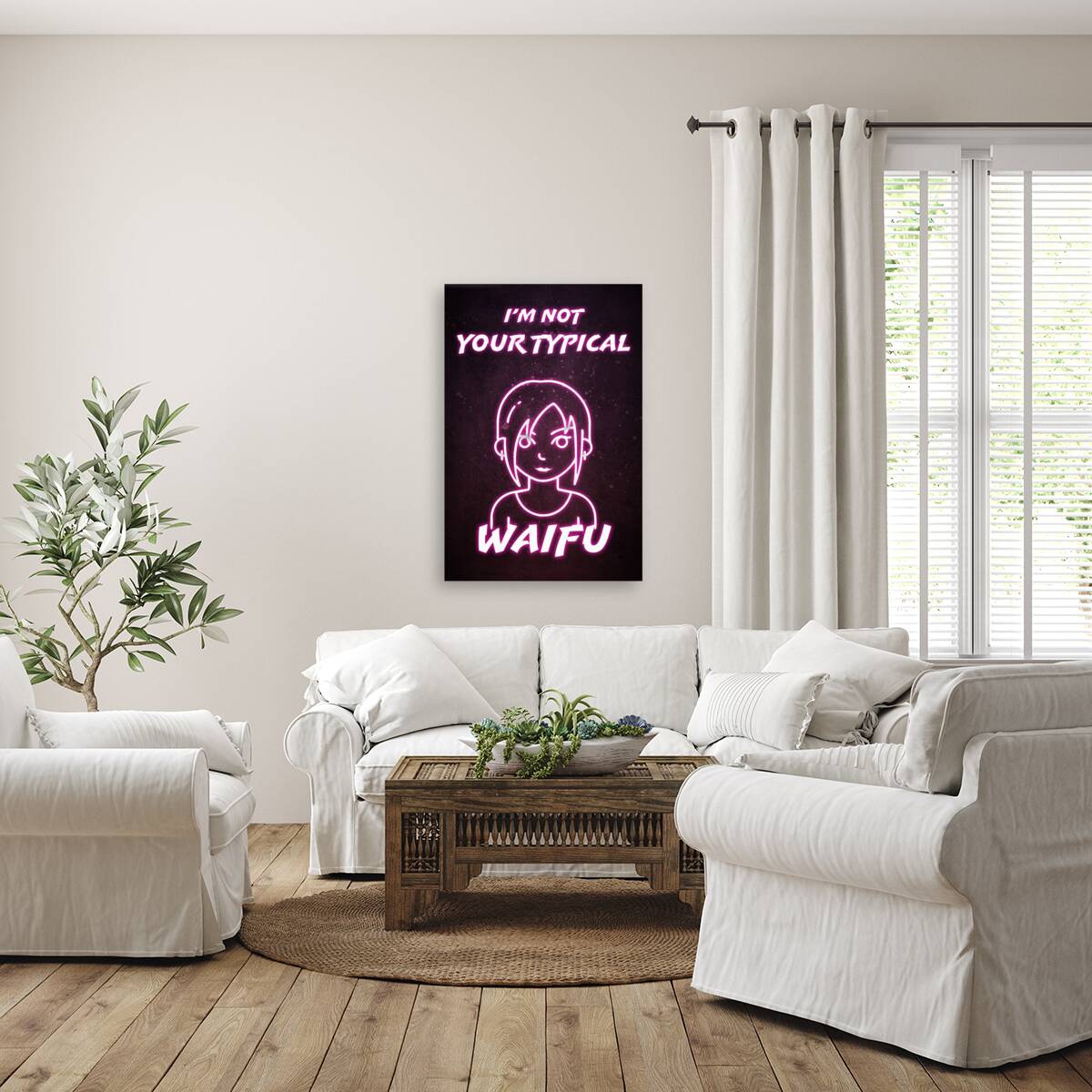 Waifu Poster Reproduction