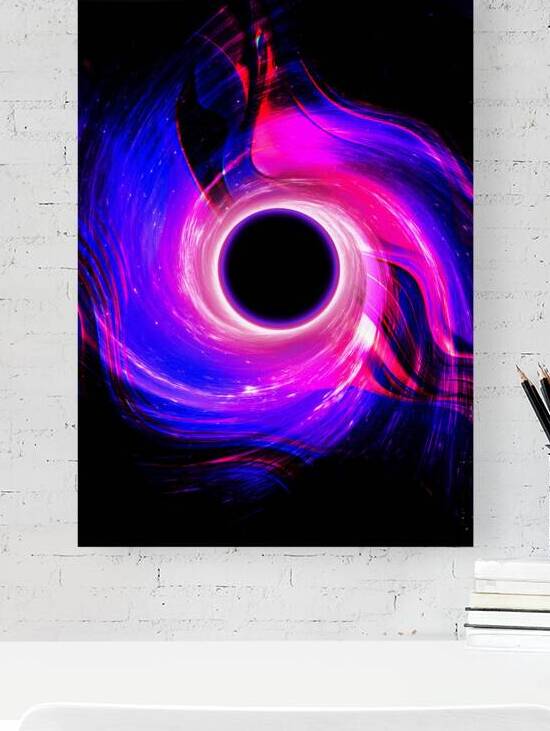 Purple Pink Worm Hole   Special Edition by Kiyo Arts