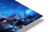 Space Sunrise HD Metal print
