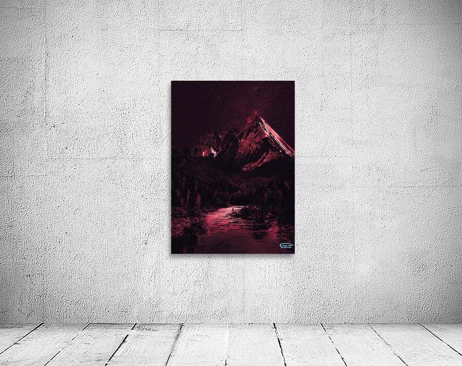 Red Mountain Lake Wall Preview