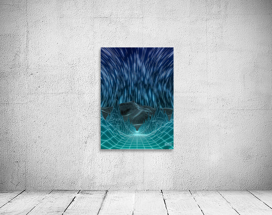 Cyber Wave Escape Wall Preview