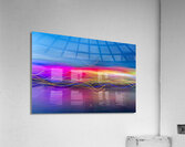 Dancing Lines Acrylic Print