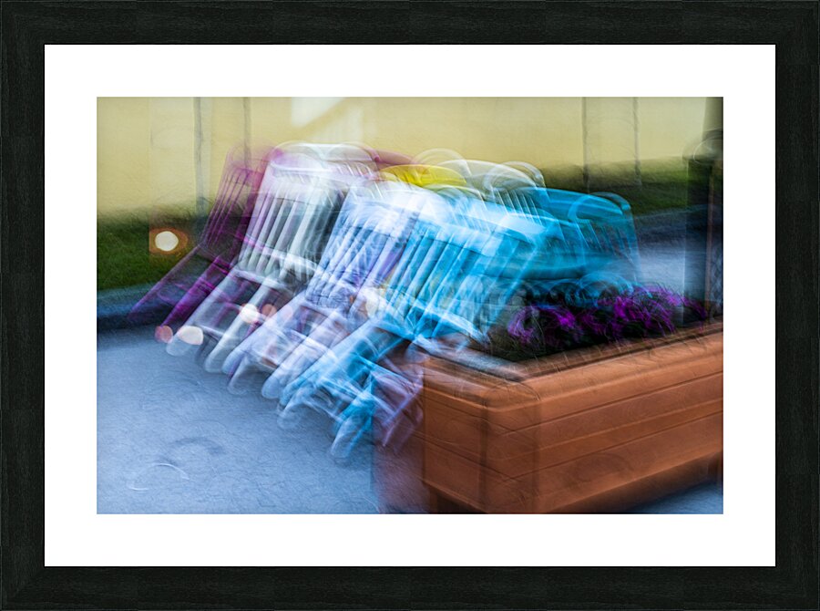 Angular Rest Picture Frame print