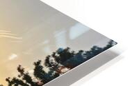 Sunset Firepit HD Metal print