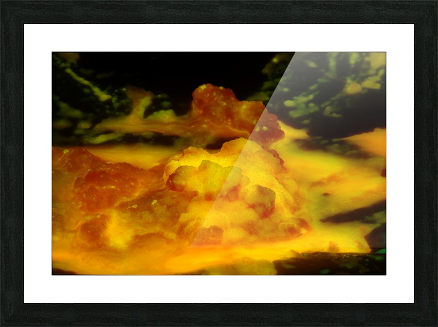 Lava Picture Frame print