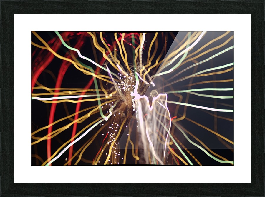 Streamers Picture Frame print
