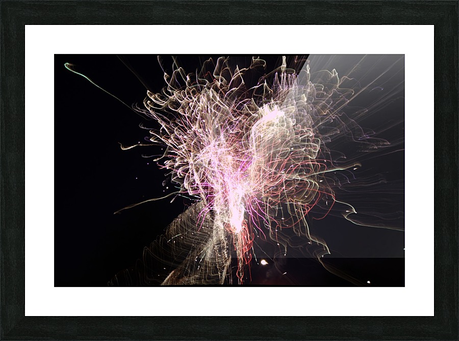 Streamers 2 Picture Frame print