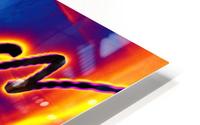 Red Flash HD Metal print
