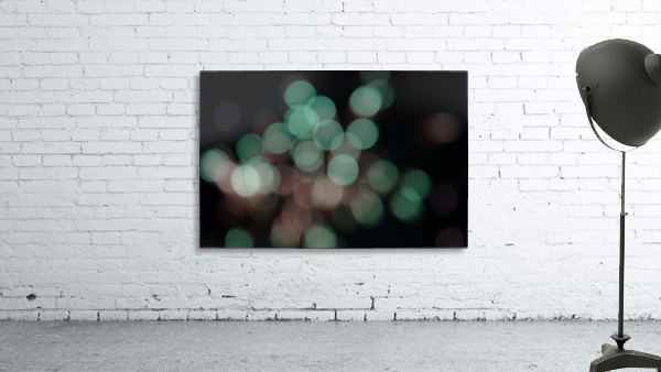 Teal Bubbles Wall Preview