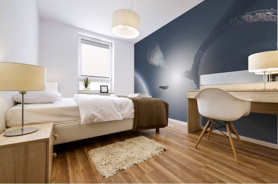 STAR ATLAS EXIT WARPING Mural print