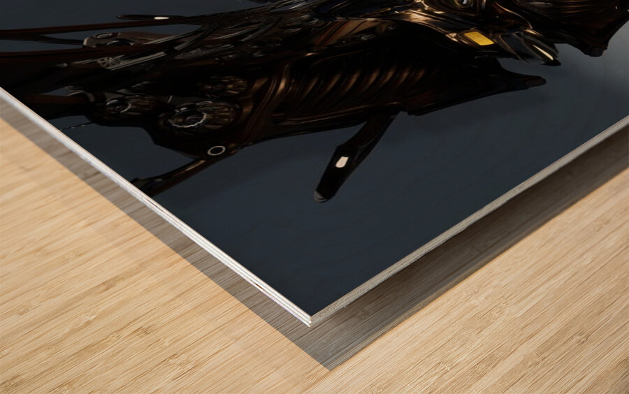 STAR ATLAS IN QUEUE Wood print