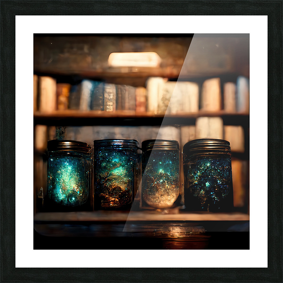 Canned Nebulae Picture Frame print