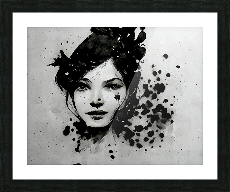 Rorschach Dream Picture Frame print